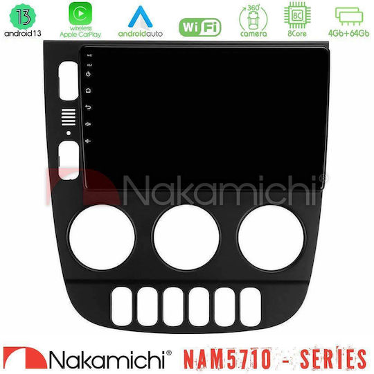 Nakamichi Автомобилна Аудио Система за Mercedes-Benz ML 1998-2005 (Bluetooth/USB/WiFi/GPS/Apple CarPlay/Android Auto) с Touch Screen 9"