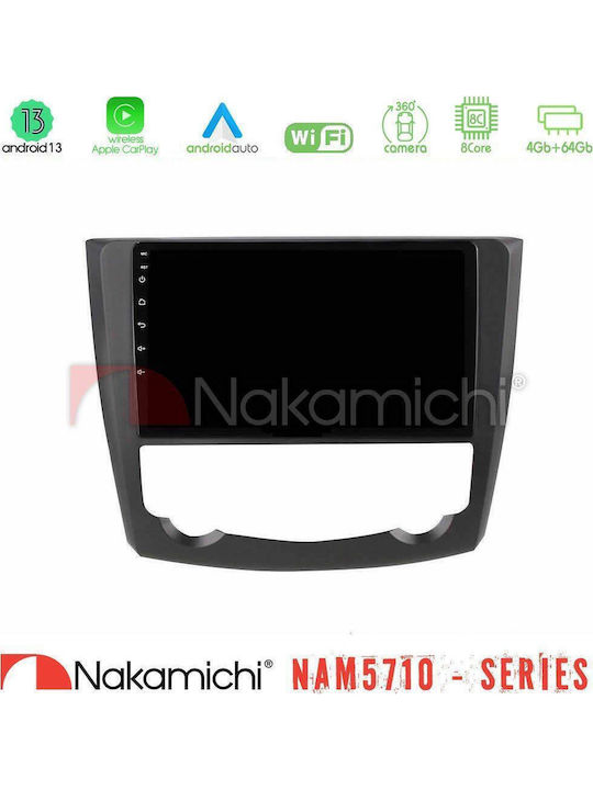 Nakamichi Car Audio System for Renault Kadjar 2015-2021 Bluetooth USB WiFi GPS Apple CarPlay Android Auto with 9" Touch Screen