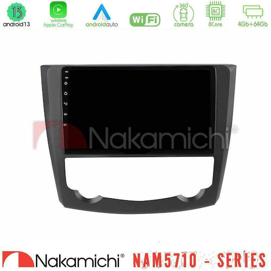 Nakamichi Car Audio System for Renault Kadjar 2015-2021 Bluetooth USB WiFi GPS Apple CarPlay Android Auto with 9" Touch Screen