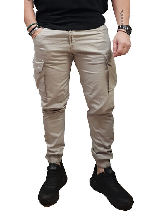 Cover Jeans Cargo Pants Elastic in Slim Fit Bei...