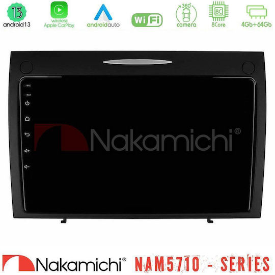 Nakamichi Car Audio System for Mercedes-Benz SLK 2004-2010 Bluetooth USB WiFi GPS Apple CarPlay Android Auto with 9" Touch Screen