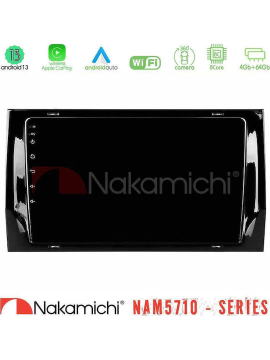 Nakamichi Car Audio System for Skoda Kodiaq 2017 (Bluetooth/USB/WiFi/GPS/Apple CarPlay/Android Auto) with 10" Touch Screen