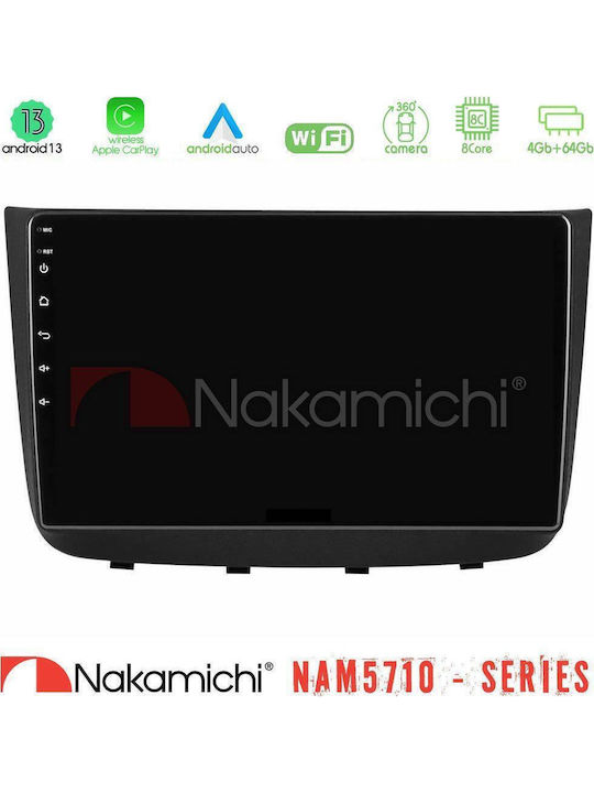 Nakamichi Car Audio System for Mercedes-Benz Vito / Viano 2003-2006 Bluetooth USB WiFi GPS Apple CarPlay Android Auto with 10" Touch Screen