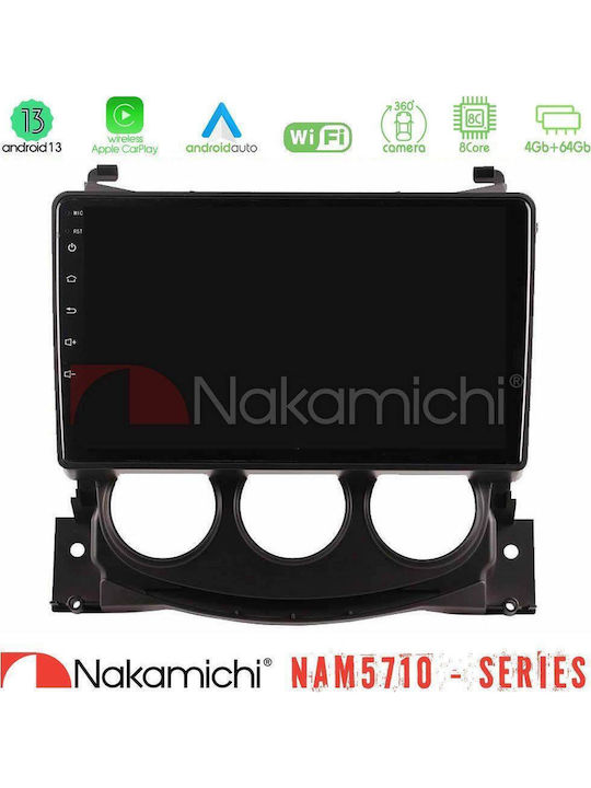 Nakamichi Car Audio System for Nissan 370Z 2009-2013 Bluetooth USB WiFi GPS Apple CarPlay Android Auto with 9" Touch Screen