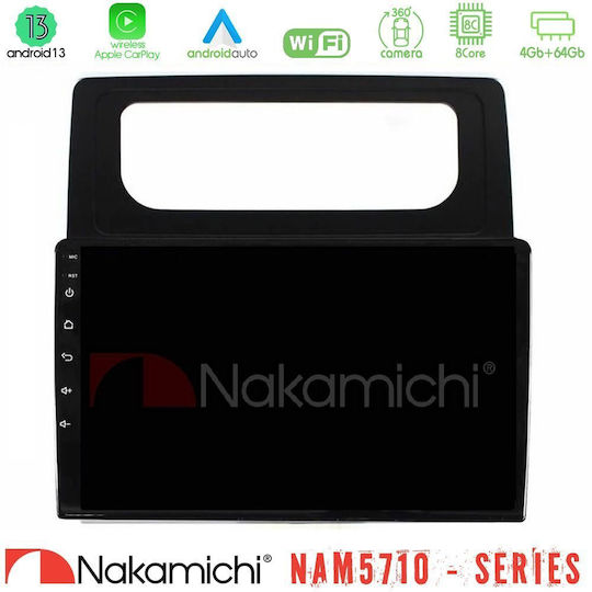 Nakamichi Car Audio System for Volkswagen Caddy 2004-2014 Bluetooth USB WiFi GPS Apple CarPlay Android Auto with 10" Touch Screen