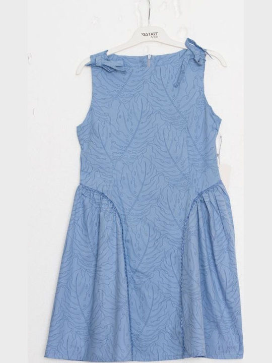 Girls Dress Blue