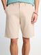 Herren Shorts Chino Grau