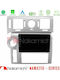 Nakamichi Car Audio System Hummer H2 2008-2009 Bluetooth USB WiFi GPS Apple CarPlay Android Auto with 9" Touch Screen