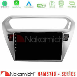 Nakamichi Car Audio System Peugeot 301 Citroen C-Elysee 2012-2018 with Bluetooth USB and GPS Nakamichi Car Audio System Peugeot 301 Citroen C-Elysee 2012-2018 with Bluetooth USB and GPS