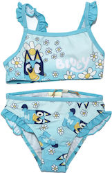 Bluey Kinder Badebekleidung Bikini Hellblau