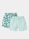 Zippy Kids Swimwear Set Green Printed