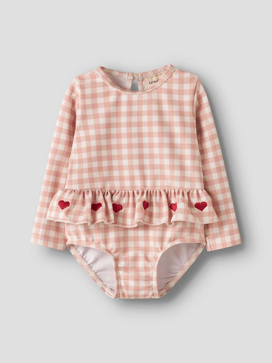 Lil' Atelier Детски Костюм За Баня Една Част Бежов Lil' Atelier Детски Костюм За Баня Една Част Бежов