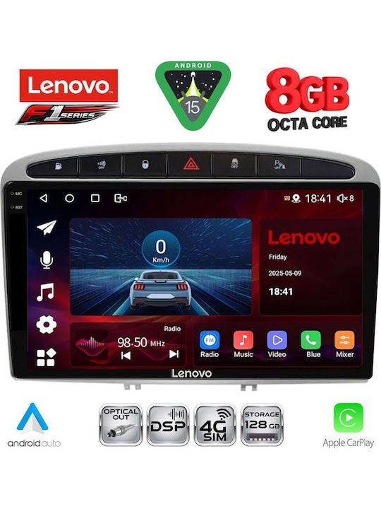 Digital IQ Car Audio System for Peugeot 308 / RCZ 2009-2015 (Bluetooth/USB/WiFi/GPS/Android Auto) with 9" Touch Screen