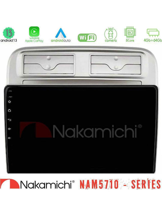 Nakamichi Car Audio System for Fiat Grande Punto 2006-2011 Bluetooth USB WiFi GPS Apple CarPlay Android Auto with 9" Touch Screen
