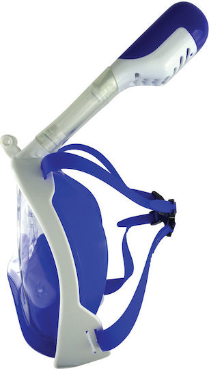 Bluewave Μάσκα Θαλάσσης Σιλικόνης Full Face Λευκή
