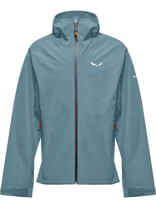 Salewa Jacket Waterproof Willow Green