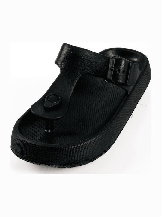 Sabino Flip Flops In Black Colour