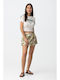 Kids Shorts Bermudas Fabric Beige