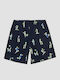 Kids Fabric Shorts/Bermuda Dark Blue