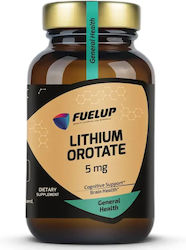Fuel Up Lithium Orotate 5mg 60 Pflanzliche Kapseln Fuel Up Lithium Orotate 5mg 60 Pflanzliche Kapseln