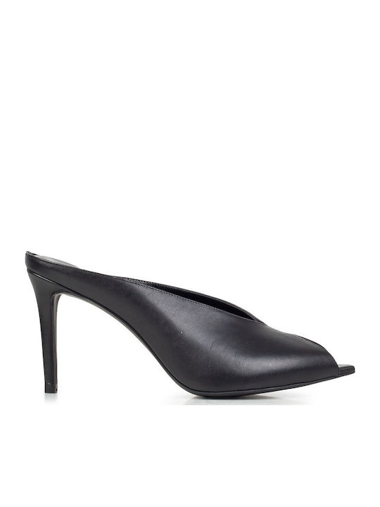 Classico Mules Μαύρα