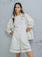 Γυναικεία Βερμούδα Wool White