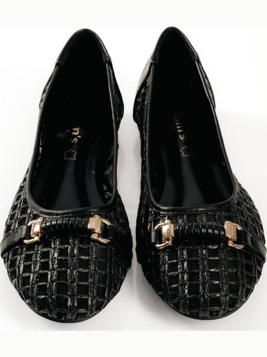Adam's Shoes Women's Ballerina Shoes in Black C...