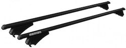 Menabo Aluminum Car Roof Bars Tiger for Volkswagen Touareg 5D 2014>2018 for Cars with Factory Bars Set with Roof Rack Legs Black Menabo Aluminum Car Roof Bars Tiger for Volkswagen Touareg 5D 2014>2018 for Cars with Factory Bars Set with Roof Rack Legs Black