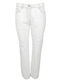 Women's Jean Pants With Rips in Slim Fit White