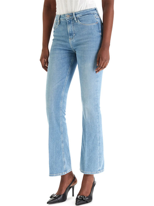 Guess Sexy Blugi Damă High Rise Cu Pantaloni Evazati Guess Sexy Blugi Damă High Rise Cu Pantaloni Evazati