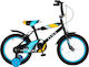 12" Kids' Bicycle BMX Black