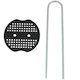 Set 6 Nails Holder Fixing Agrotextile Geotextile Fabric 15 Cm