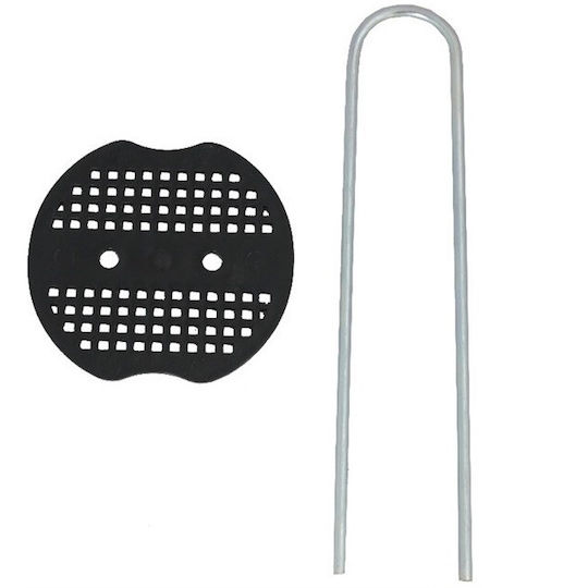 Set 6 Suport Cuie Fixare Agrotextil Țesătură Geotextilă 25 Cm