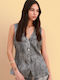 Gray Women's Vest