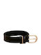 Leather Women's Belt Black
