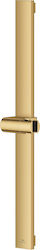 Grohe Spa Aqua Dusch-Schiebeschiene 101673gn00 Offen 600 Mm Metall Mattgold