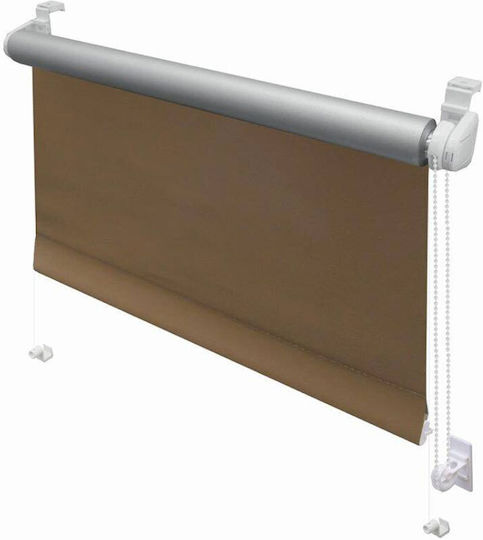 Gardinia Roller Blinds Partial Blackout Brown W72.5xH150cm