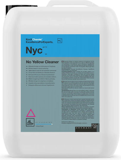 Koch-chemie Nyc No Yellow Cleaner Yellowing Remover Cleaner Marine & Gelcoat 10l 516010 Koc-516010