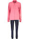 Damen Jogginghosen Rosa/Blau