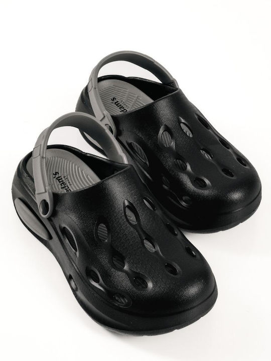 Sabino Men's Black Clogs