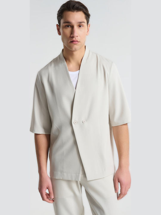 P/Coc Herrenanzugsjacke Beige