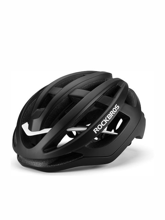 Rockbros Rockbros HC 58BK L Fahrradhelm Straße Schwarz Rockbros Rockbros HC 58BK L Fahrradhelm Straße Schwarz