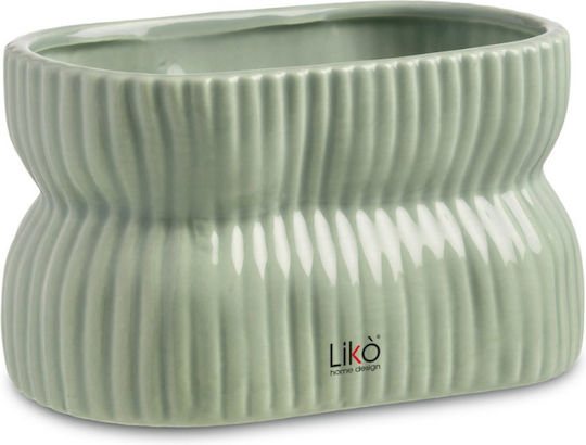 Likò Italia Ceramic Multicolour Plant Pot Likò Italia Ceramic Multicolour Plant Pot