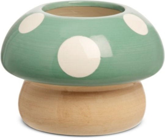 Likò Italia Plant Pots Ceramic Green Likò Italia Plant Pots Ceramic Green