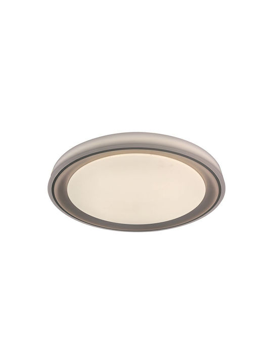 V-TAC Ceiling Light 49.5cm Brown with Integrated LED and Remote Control