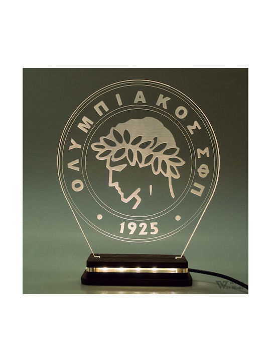 World of Wood Decorative Lamp Olympiakos Osfp L...