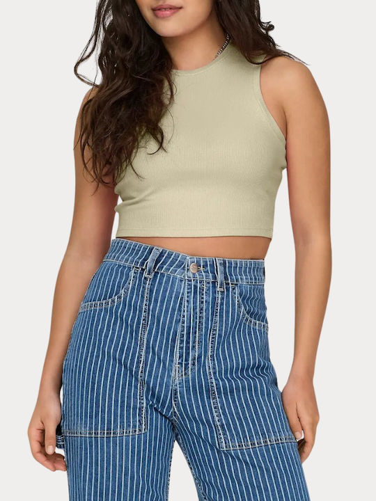 Only Vilma Γυναικείο Καλοκαιρινό Crop Top Βαμβα...