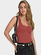 Damen Bluse Ärmellos Spiced Apple