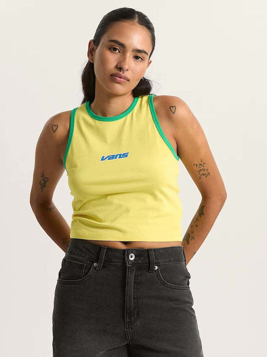 Vans Women's Summer Crop Top Cotton Sleeveless ...