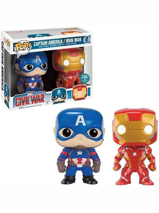 Funko Pop! Movies: Captain America & Iron Man Funko Pop! Movies: Captain America & Iron Man